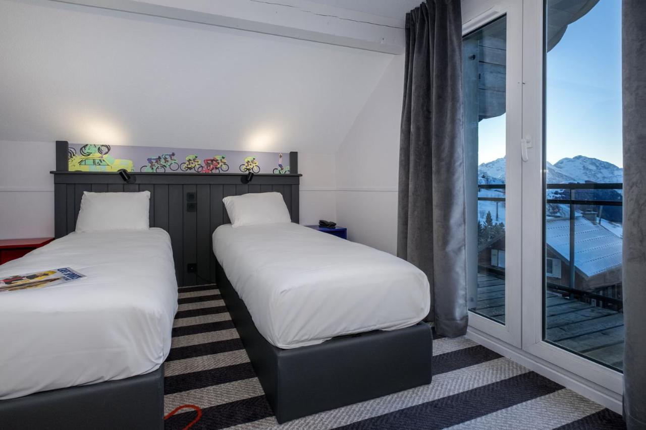 Popalp Hotell Alpe d'Huez Exteriör bild