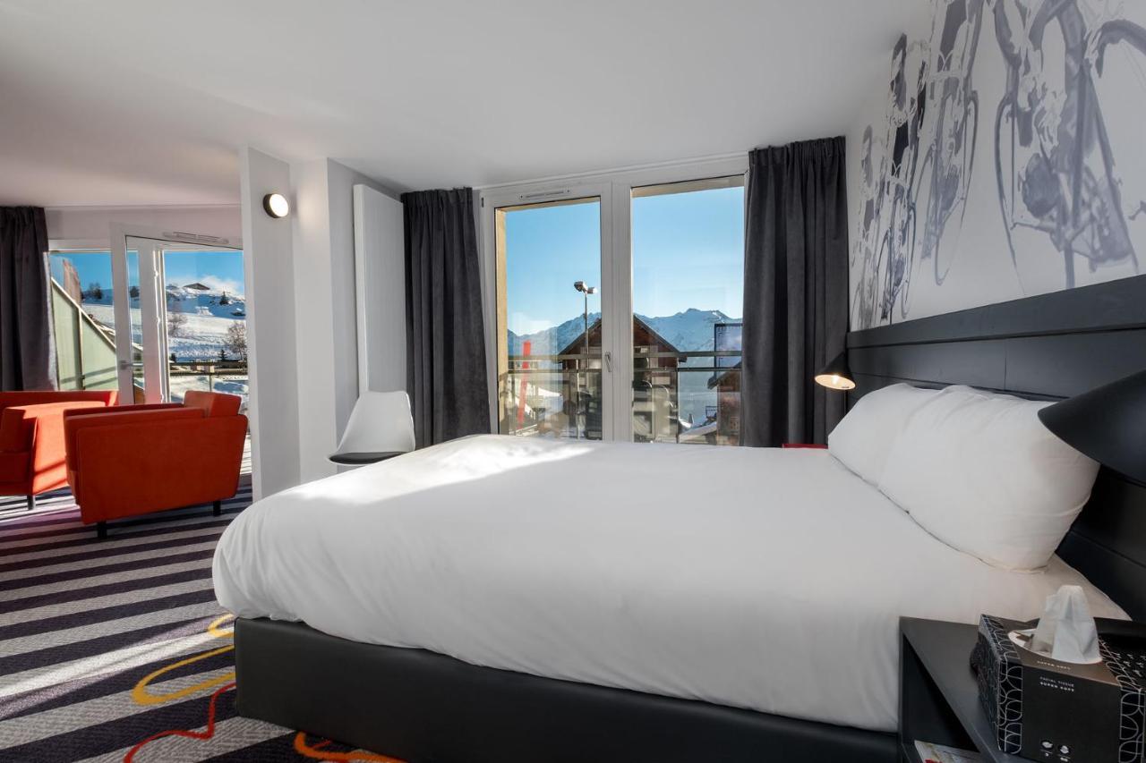 Popalp Hotell Alpe d'Huez Exteriör bild