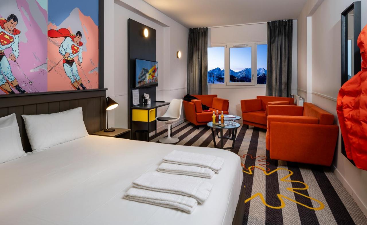 Popalp Hotell Alpe d'Huez Exteriör bild