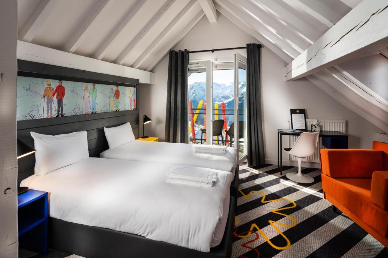 Popalp Hotell Alpe d'Huez Exteriör bild