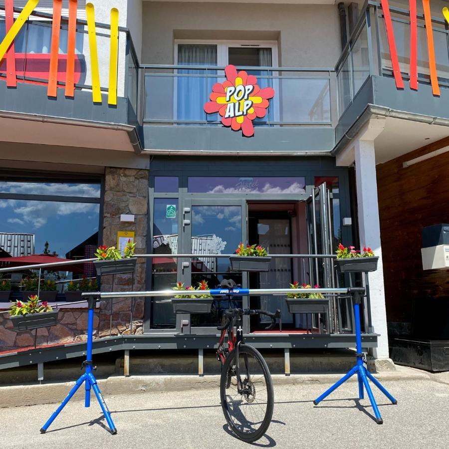 Popalp Hotell Alpe d'Huez Exteriör bild